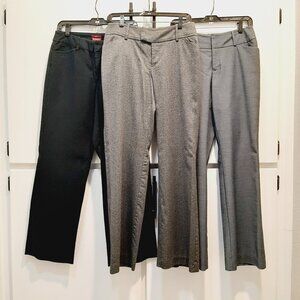 S/3 [Fit 4] Dress Pants by Mossimo and Merona Size 6/Fit 4